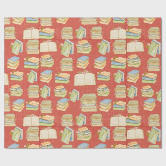 Muster des Aquarellbuchs Geschenkpapier (Flach)