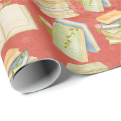 Muster des Aquarellbuchs Geschenkpapier (Rolleneckpunkt)