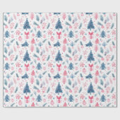 Muster des Aquarellturms Geschenkpapier (Flach)