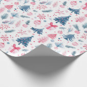 Muster des Aquarellturms Geschenkpapier (Ecke)