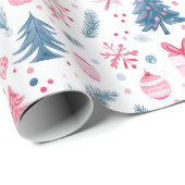 Muster des Aquarellturms Geschenkpapier (Rolleneckpunkt)