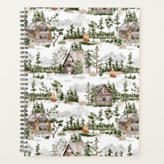 Muster des Aquarellwaldes Planer (Vorderseite)