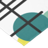 Muster des Atomalters Tischdecke (Schrägansicht)