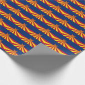 Muster des Banners von Arizona Geschenkpapier (Ecke)