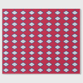 Muster des Banners von Arkansas Geschenkpapier (Flach)