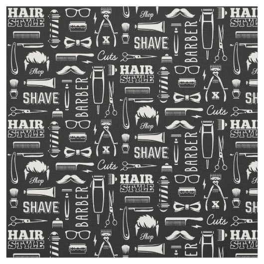 Muster des Barber Shop Stoff (Muster)