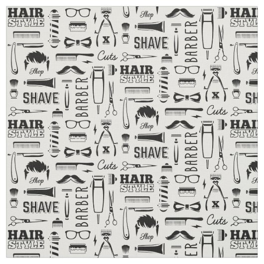 Muster des Barber Shop Stoff (Muster)