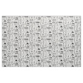 Muster des Barber Shop Stoff (Fat Quarter (45,7 x 55,9 cm))