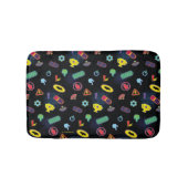 Muster des Batwheels™-Symbol Badematte (Vorderseite)