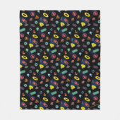 Muster des Batwheels™-Symbol Fleecedecke (Vorderseite)