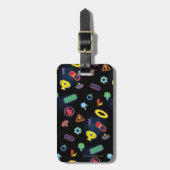 Muster des Batwheels™-Symbol Gepäckanhänger (Vorderseite vertikal)