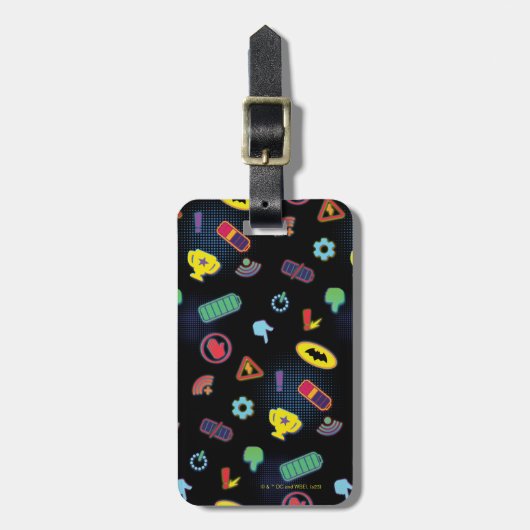 Muster des Batwheels™-Symbol Gepäckanhänger (Vorderseite vertikal)