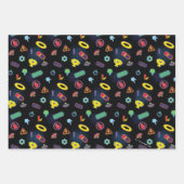 Muster des Batwheels™-Symbol Geschenkpapier Set (Vorderseite 2)