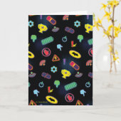 Muster des Batwheels™-Symbol Karte (Gelbe Blume)