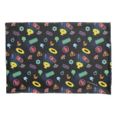 Muster des Batwheels™-Symbol Kissenbezug (Vorderseite)