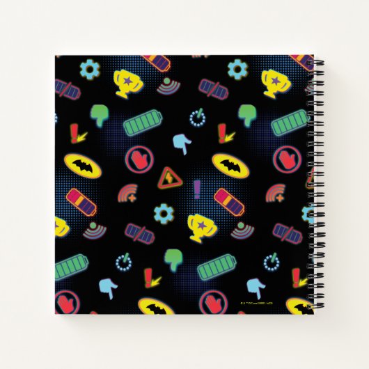 Muster des Batwheels™-Symbol Notizblock (Rückseite)