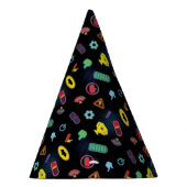 Muster des Batwheels™-Symbol Partyhütchen (Rechts)