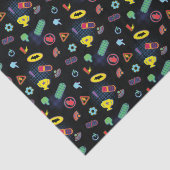 Muster des Batwheels™-Symbol Seidenpapier (Ausschnitt)