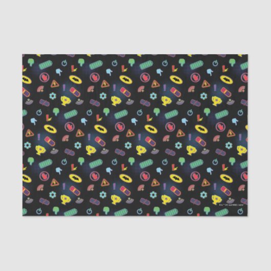 Muster des Batwheels™-Symbol Seidenpapier (Vorderseite)