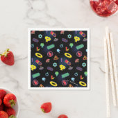 Muster des Batwheels™-Symbol Serviette (Beispiel)