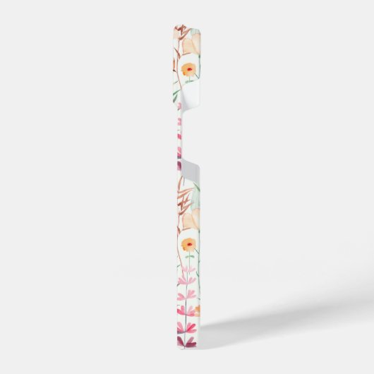 Muster des Blumengartens iPhone Hülle (Linke Seite)