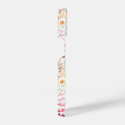 Muster des Blumengartens iPhone Hülle (Rechte Seite)