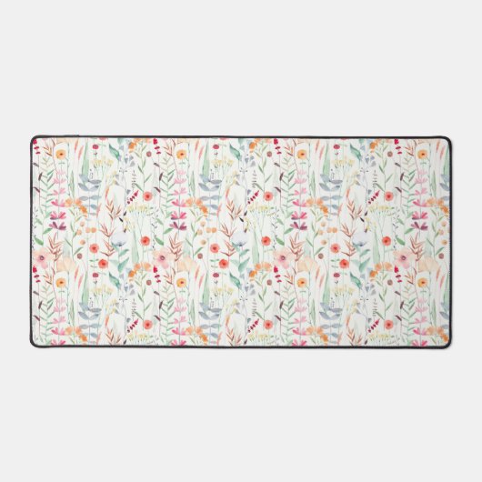 Muster des Blumengartens Schreibtischunterlage (Vorderseite)