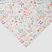 Muster des Blumengartens Seidenpapier (Ausschnitt)