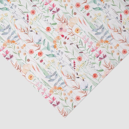 Muster des Blumengartens Seidenpapier (Ausschnitt)