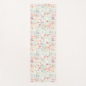 Muster des Blumengartens Yogamatte (Vorderseite)