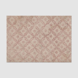 Muster des Decoupage Paper der Blume und Kreise Seidenpapier