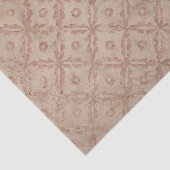 Muster des Decoupage Paper der Blume und Kreise Seidenpapier (Ausschnitt)