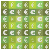 Muster des Euro-Geldzeichens Stoff (Muster)