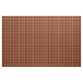 Muster des Fall-kariertes grobes Brown, Orange und Stoff (Yard (91,4 cm))