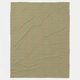 Muster des Flaggenmusters der Zentralafrikanischen Fleecedecke