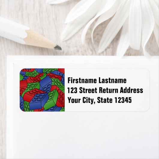 Muster des Gebäude für Primärfarben (Insitu)