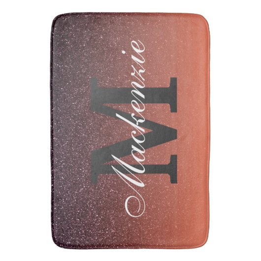 Muster des Glitzer Badematte (Vorderseite Vertikal)