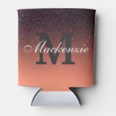 Muster des Glitzer Dosenkühler (Vorderseite)