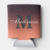 Muster des Glitzer Dosenkühler (Rückseite)