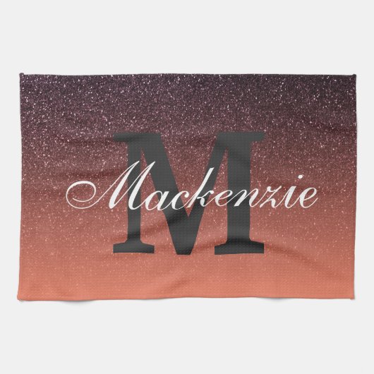 Muster des Glitzer Geschirrtuch (Horizontal)