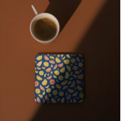 Muster des Juicy Orange Slices Paper Untersetzer