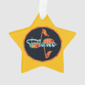 Muster des Klavierzeichens Ornament (Rückseite)