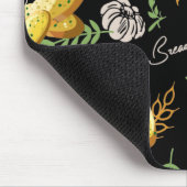 Muster des Knoblauchbrotes V2 Mousepad (Ecke)