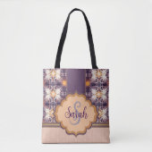 Muster des Lichts Tragetasche Tasche (Vorderseite)