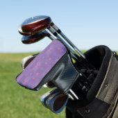 Muster des Lila Frühlings und des weichen Rosa Golf Headcover (In Situ)
