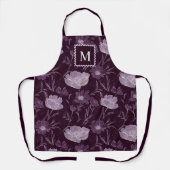 Muster des lila Glitzer Schürze (Vorderseite)