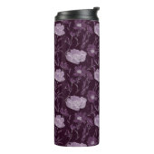 Muster des lila Glitzer Thermosbecher (Nach links gedreht)