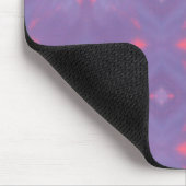 Muster des Lila und rosa Frühlings Mousepad (Ecke)