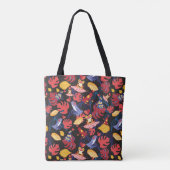 Muster des Monogramms der Liebhaber-Frosch-| Tasche (Rückseite)