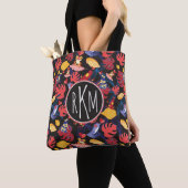 Muster des Monogramms der Liebhaber-Frosch-| Tasche (Von Nahem)